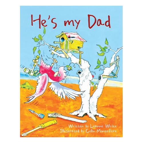 He's My Dad Softcover Book-Aster & Ruby