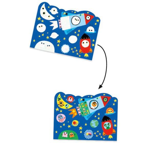 Hidden In the Sky Water Colouring – Aster & Ruby