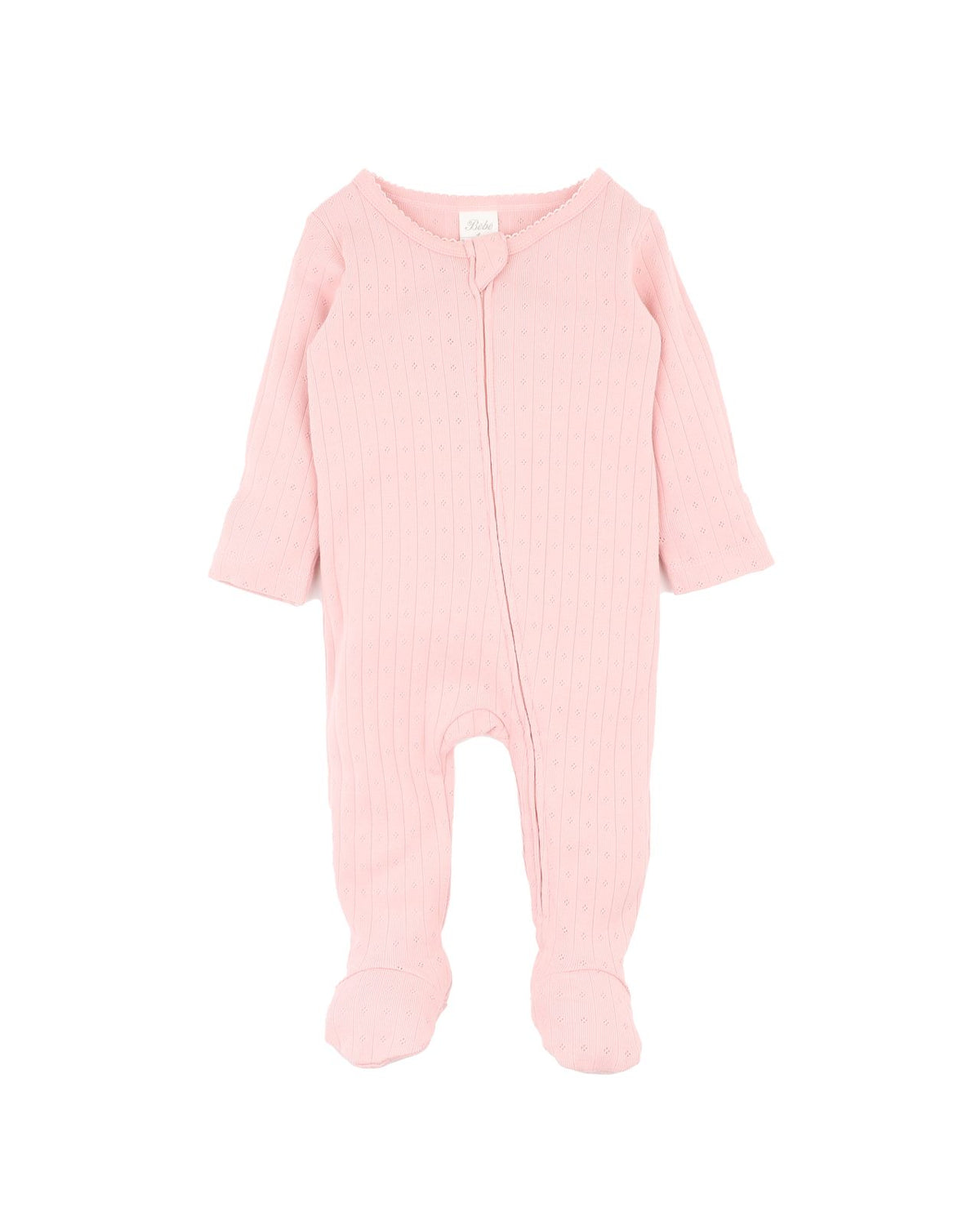 Blossom Organic Pointelle LS Zipsuit