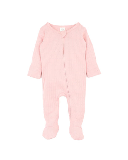 Blossom Organic Pointelle LS Zipsuit