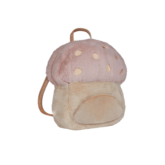 Hopalong Mushroom Backpack Pink - Aster & Ruby
