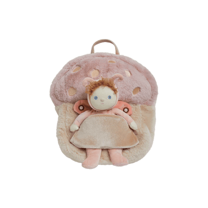 Hopalong Mushroom Backpack Pink - Aster & Ruby
