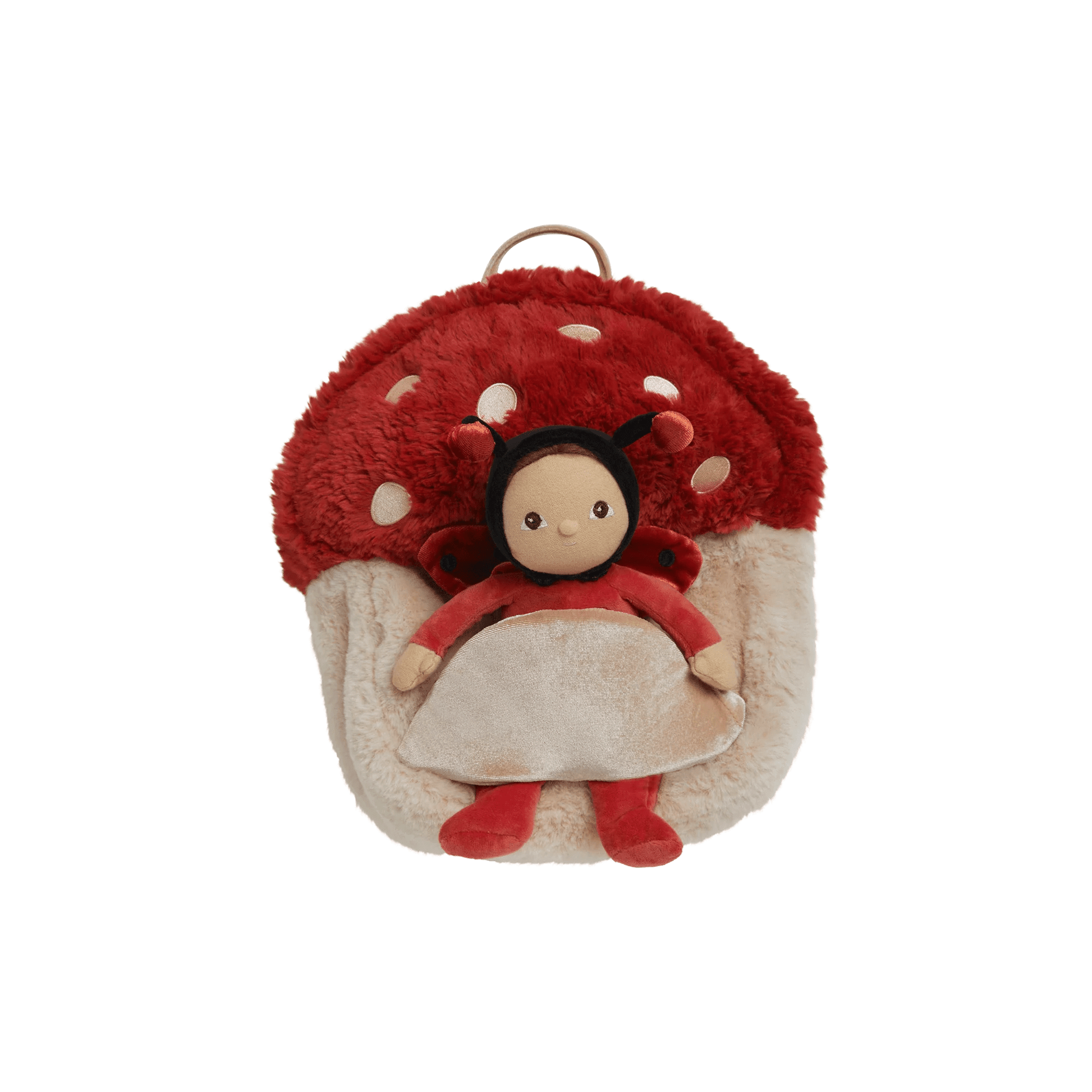 Hopalong Mushroom Backpack Red - Aster & Ruby