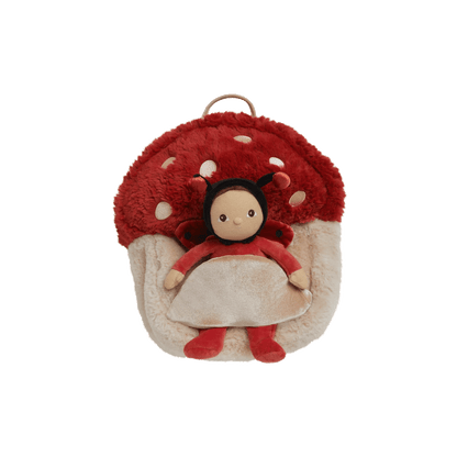 Hopalong Mushroom Backpack Red - Aster & Ruby
