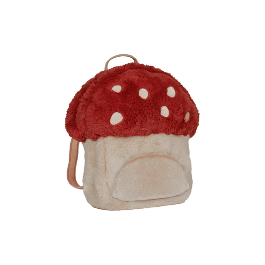 Hopalong Mushroom Backpack Red - Aster & Ruby