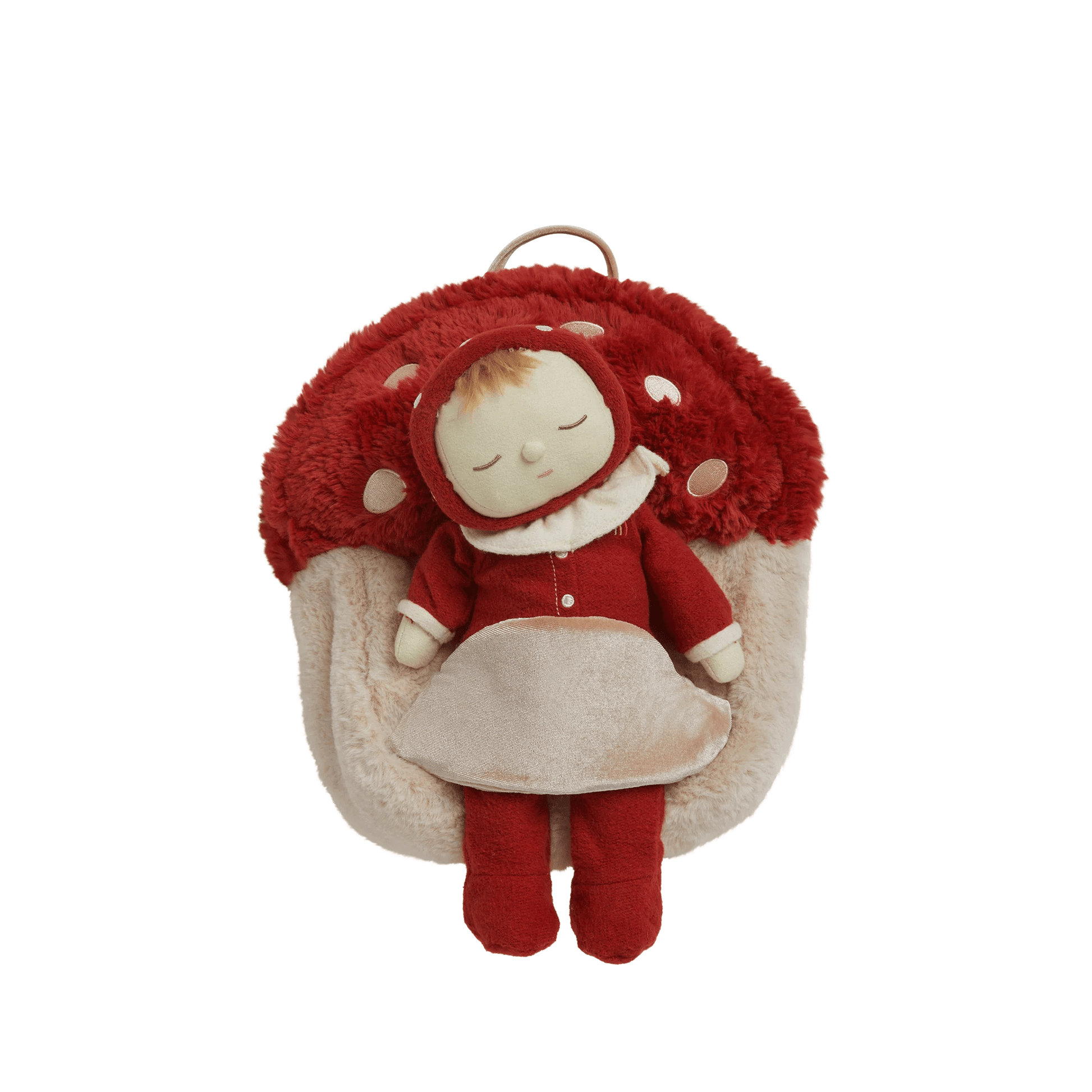 Hopalong Mushroom Backpack Red - Aster & Ruby