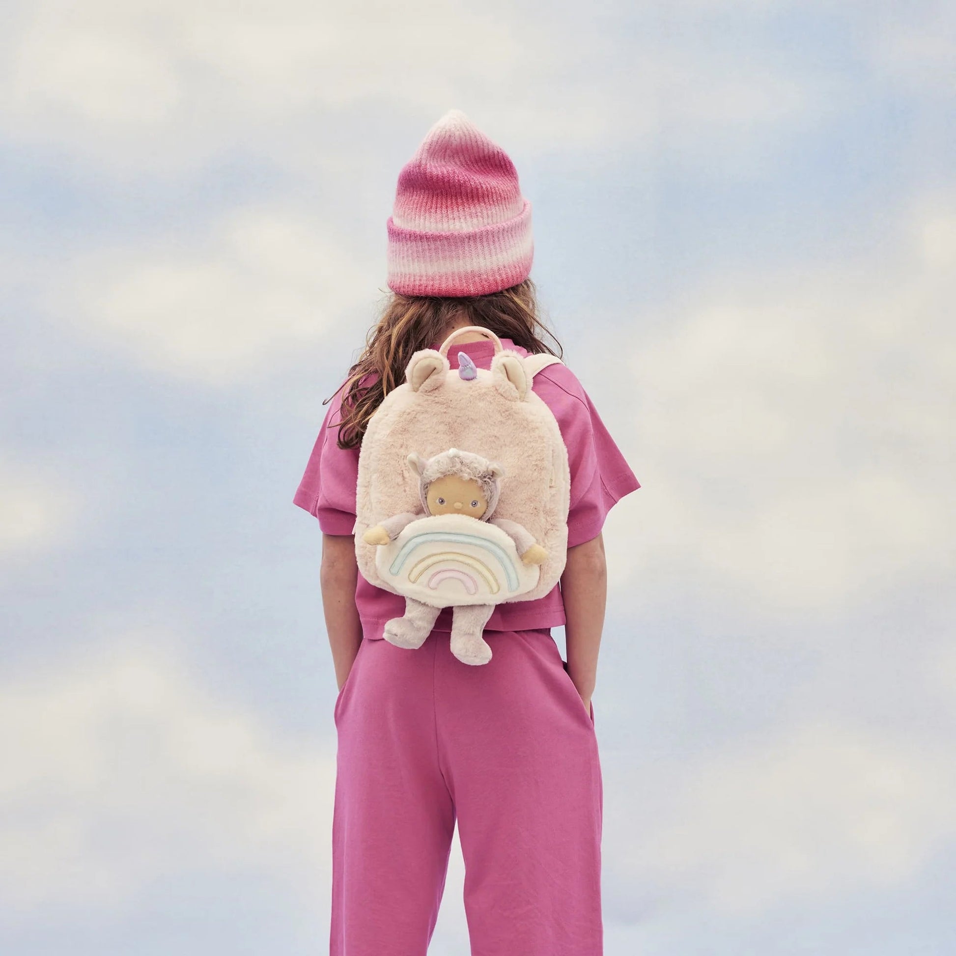 Hopalong Unicorn Backpack Pink - Aster & Ruby