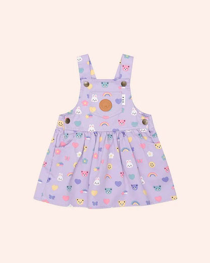 Hux Emoji Pinafore - Aster & Ruby