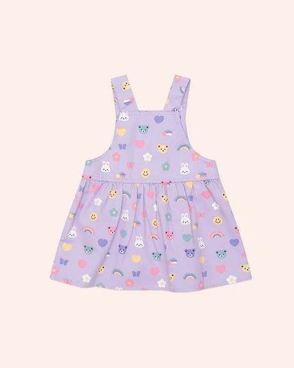 Hux Emoji Pinafore - Aster & Ruby