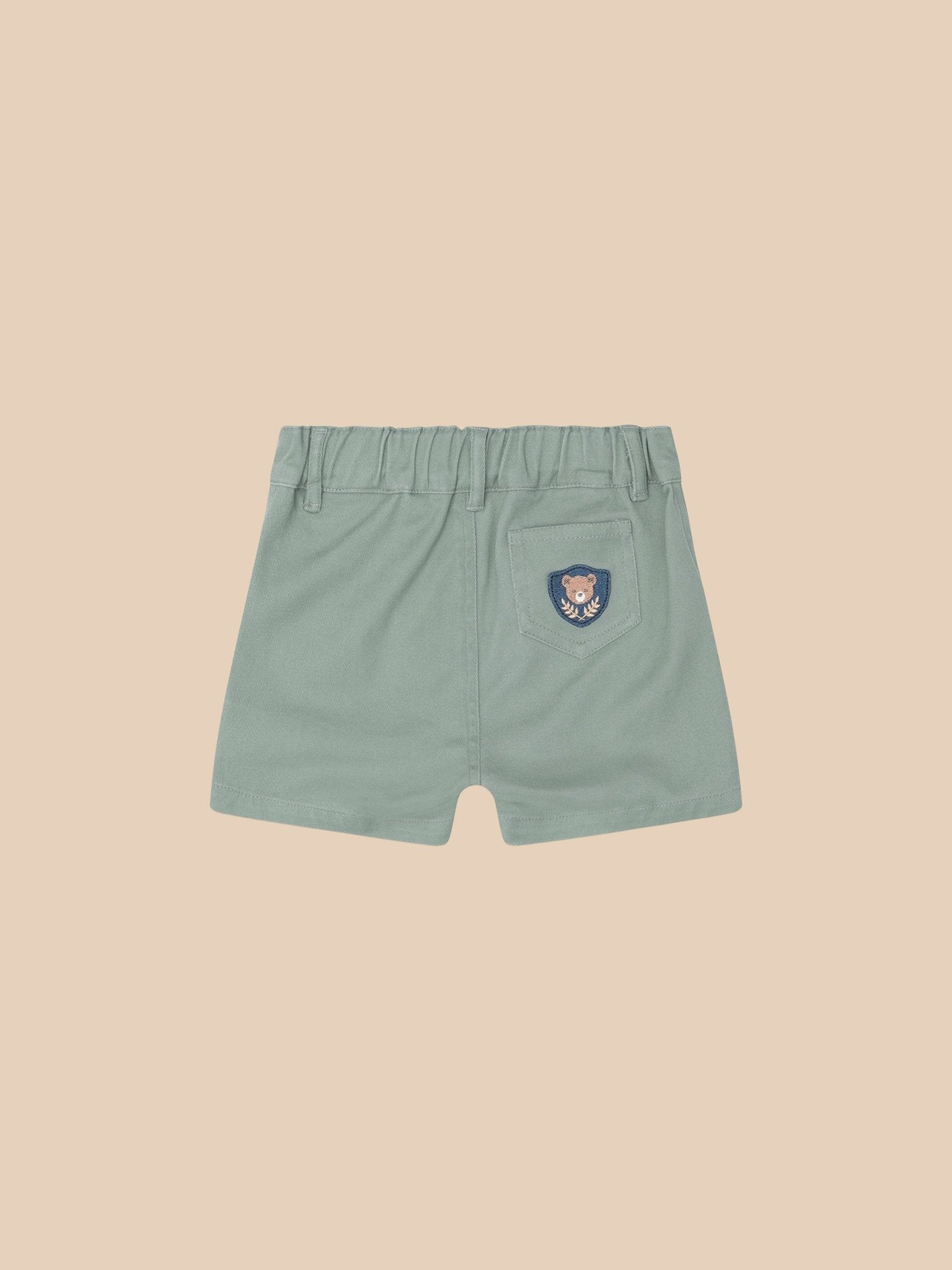 Huxbaby Chino Short Sage - Aster & Ruby