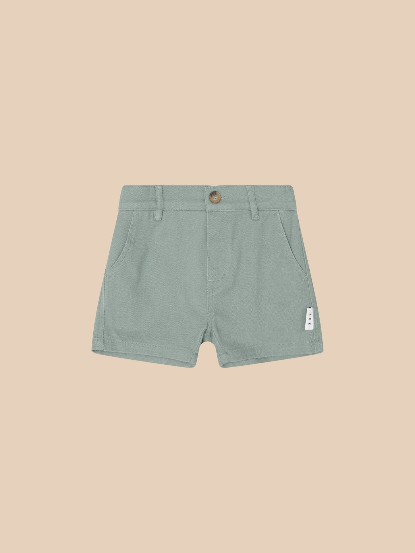 Huxbaby Chino Short Sage - Aster & Ruby