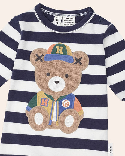 Varsity Hux Romper
