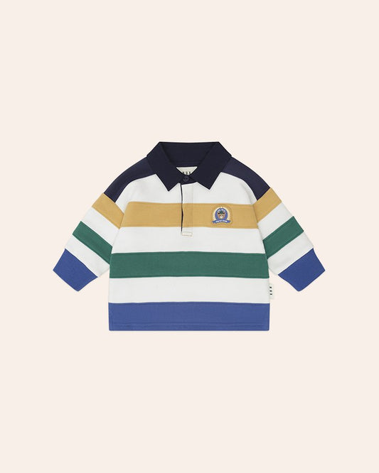 Colour Block Panelled Rugby