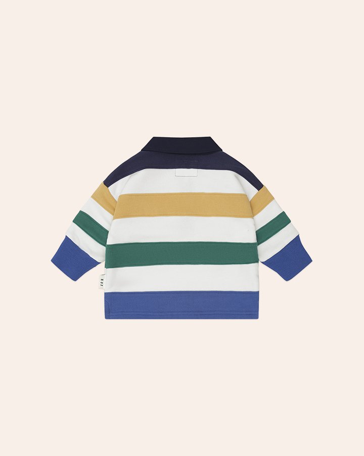 Colour Block Panelled Rugby