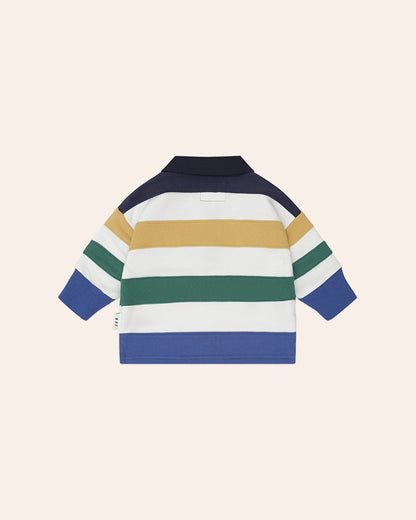 Colour Block Panelled Rugby
