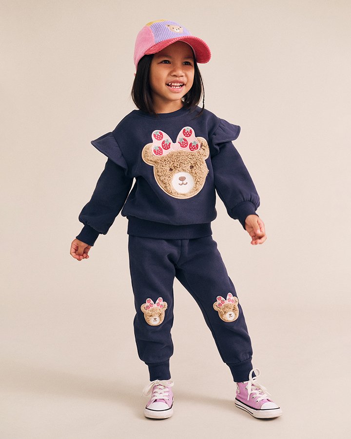 Strawberry Fields Huxette Bow Sweatshirt