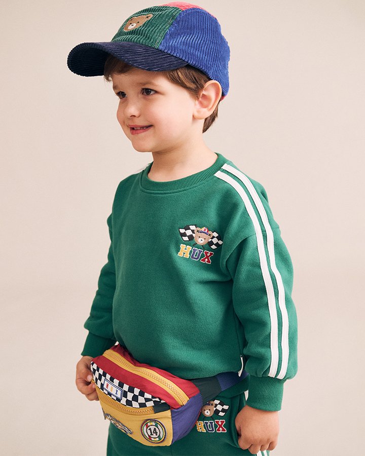 Racer Stripe Sweatshirt