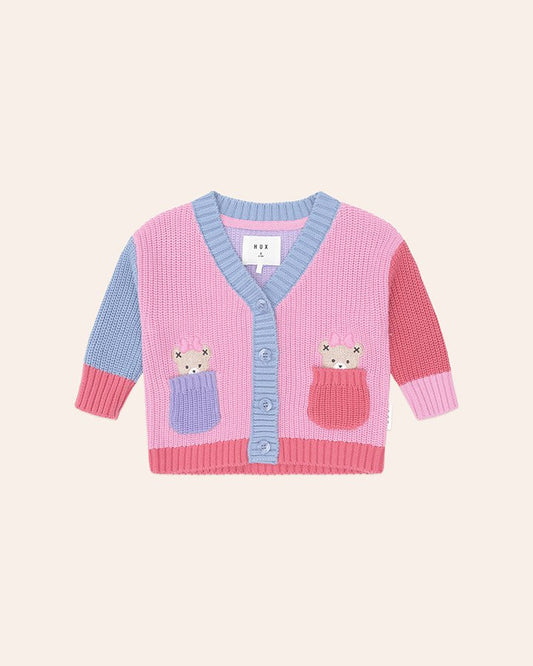 Colour Block Huxette Cardi