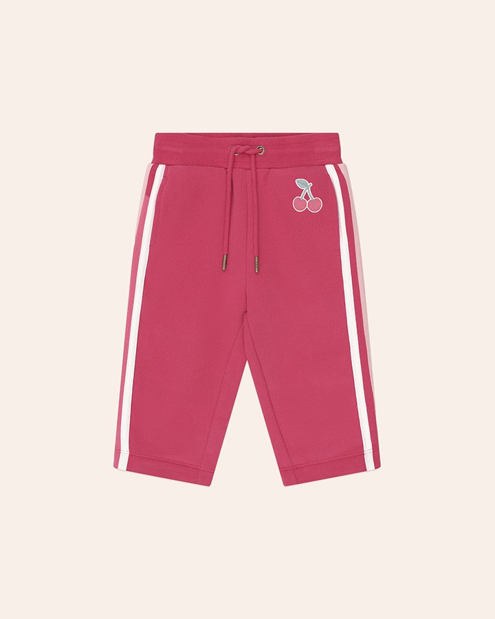 Cherry Racer Stripe Trackpant
