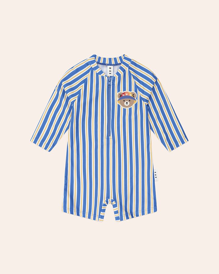 Beach Hux Stripe Rashie