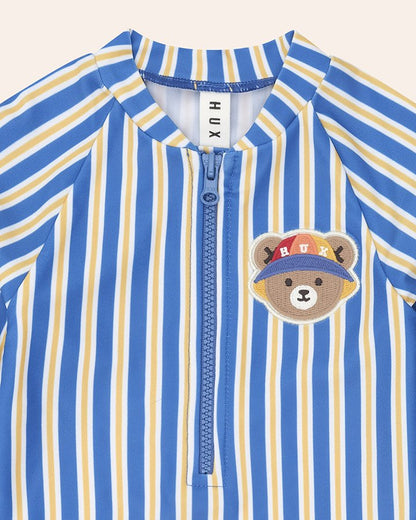 Beach Hux Stripe Rashie