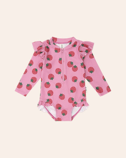 Strawberry Fields Forever Frill Swimsuit