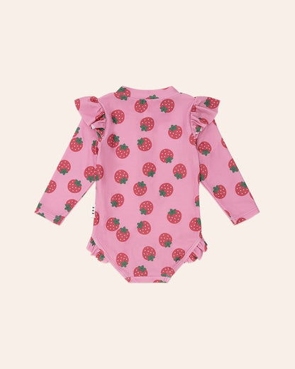 Strawberry Fields Forever Frill Swimsuit