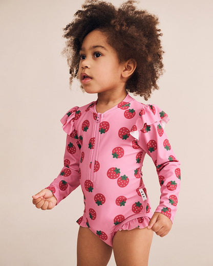 Strawberry Fields Forever Frill Swimsuit