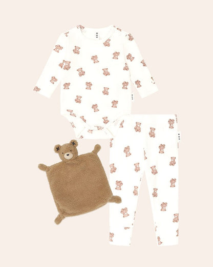 Beary Snuggly 3Pc Newborn Gift Set