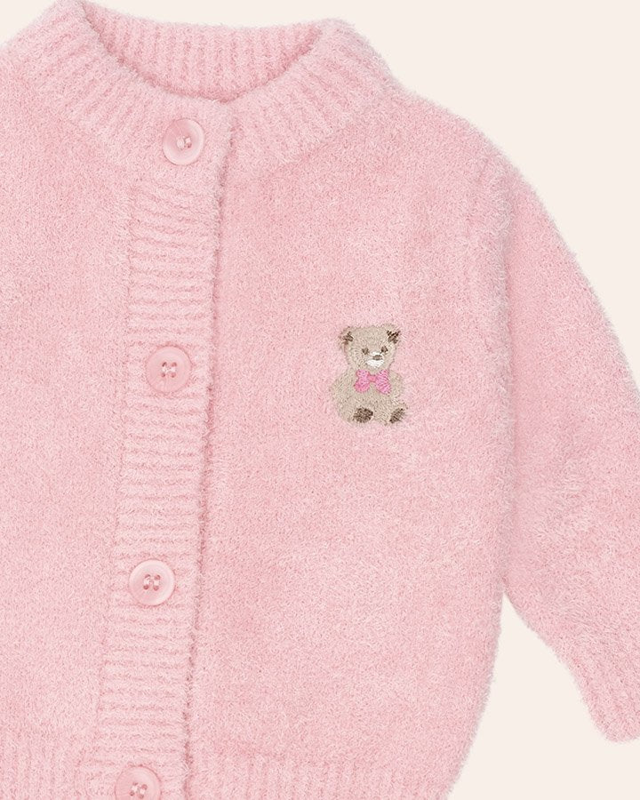 My First Hux Apricot 4Pc Boucle Newborn Set