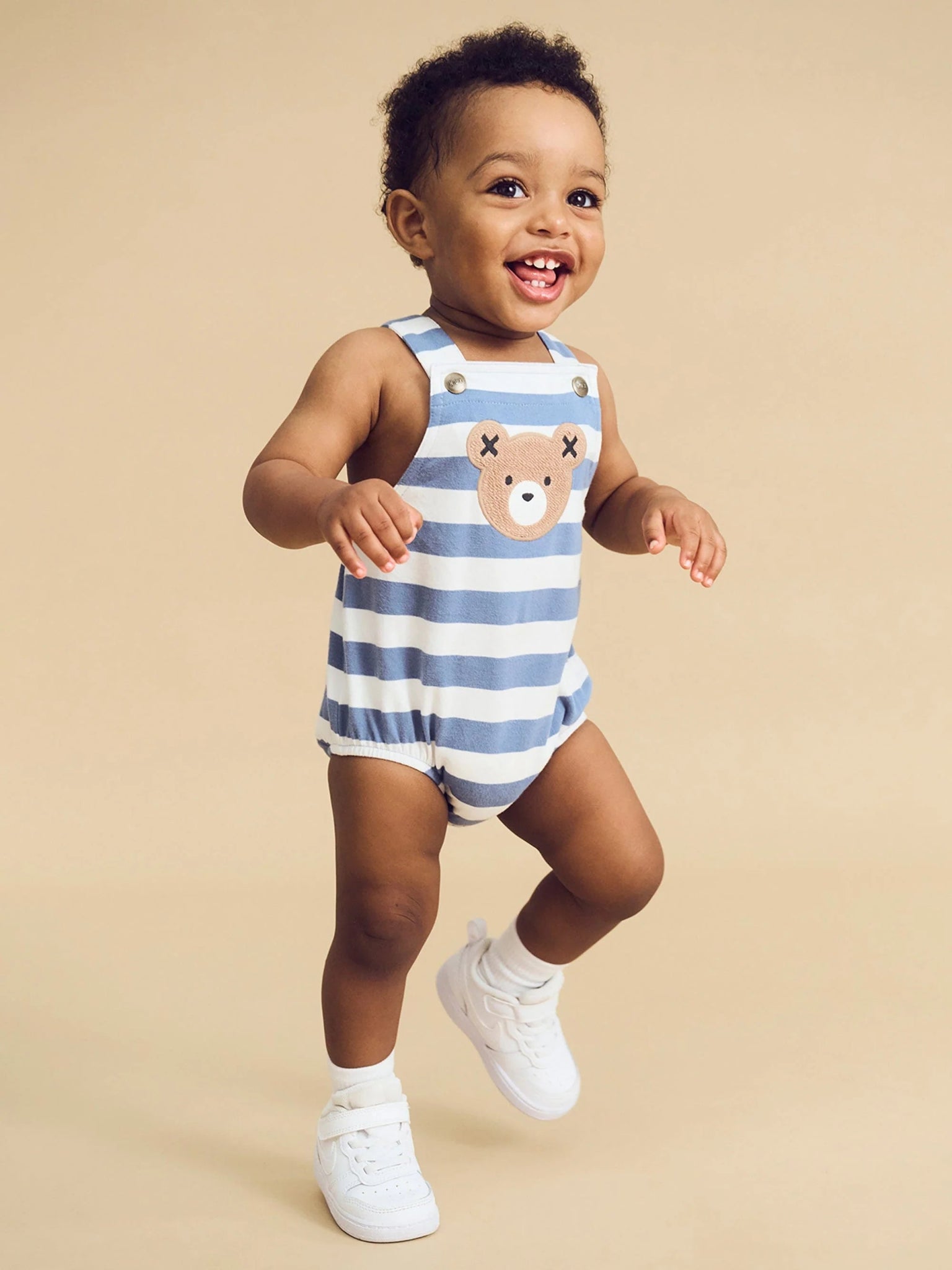 Huxbaby Stripe Onesie - Aster & Ruby