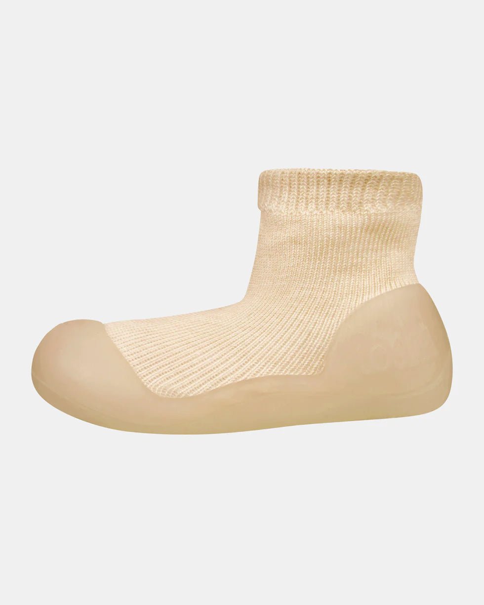 Hybrid Walking Socks Dreamtime Footsteps Driftwood - Aster & Ruby
