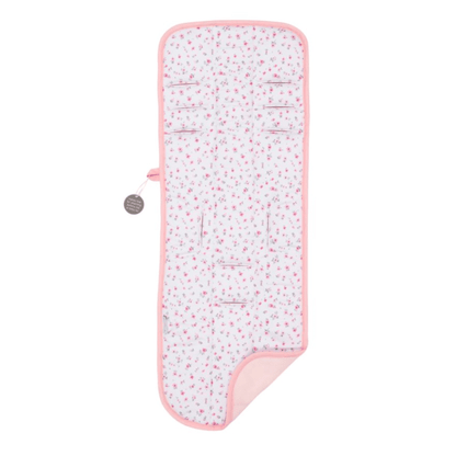 Ice Cooling Pram Liner Pink Petals - Aster & Ruby