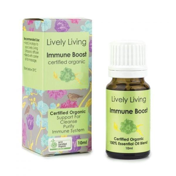 Immune Boost Organic Essential Oil Blend - Aster & Ruby