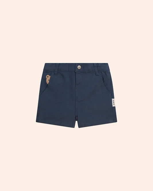 In the Navy Huxbear Chino Shorts - Aster & Ruby