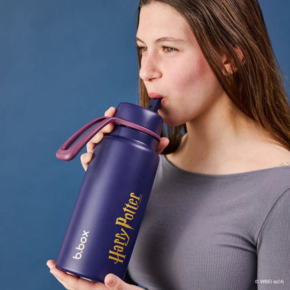 Insulated Flip Top Bottle 1L Harry Potter - Aster & Ruby