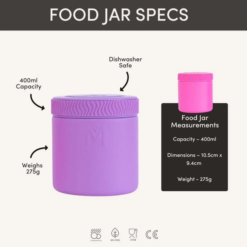 Insulated Food Jar 400ml - Aster & Ruby