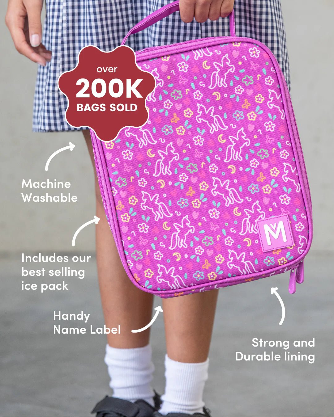 Insulated Lunch Bag - Butterfly - Aster & Ruby