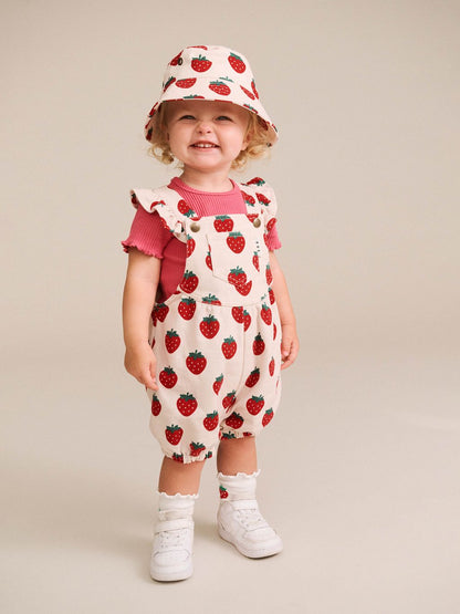 Strawberry Bubble Romper