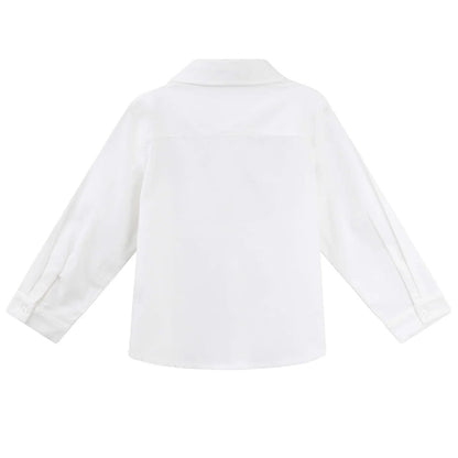 Jackson L/S Formal shirt White - Aster & Ruby