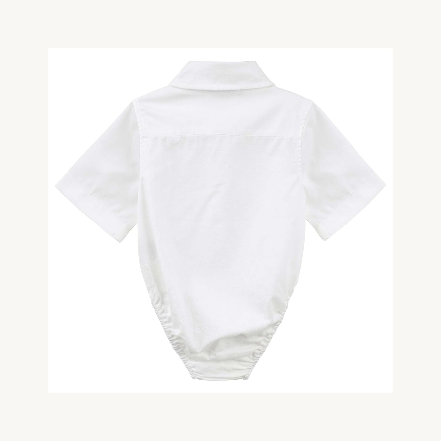 Jackson S/S Formal Romper - White – children's product by Designer Kidz | Aster & Ruby