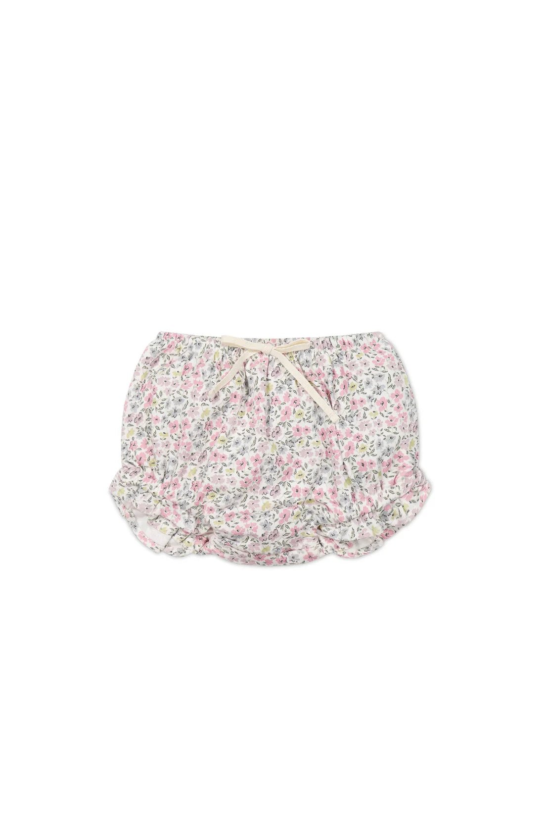 Jamie Kay Organic Cotton Frill Bloomer - Fifi Mini Slightly Pink - Aster & Ruby