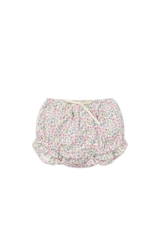 Jamie Kay Organic Cotton Frill Bloomer - Fifi Mini Slightly Pink - Aster & Ruby