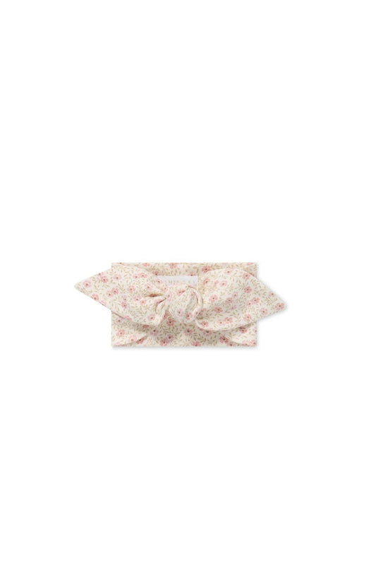 Jamie Kay Organic Cotton Headband - Emmy Egret - Aster & Ruby