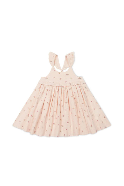 Jamie Kay Organic Cotton Muslin Lola Dress - Meredith Morganite - Aster & Ruby