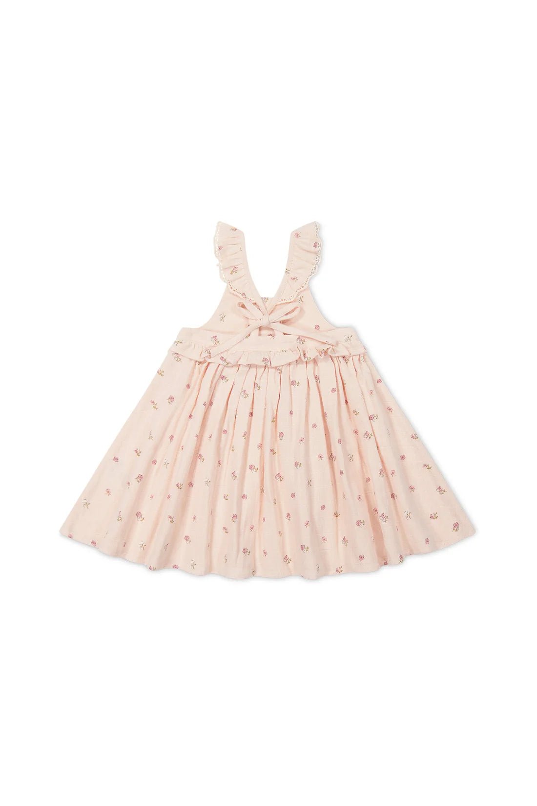 Jamie Kay Organic Cotton Muslin Lola Dress - Meredith Morganite - Aster & Ruby