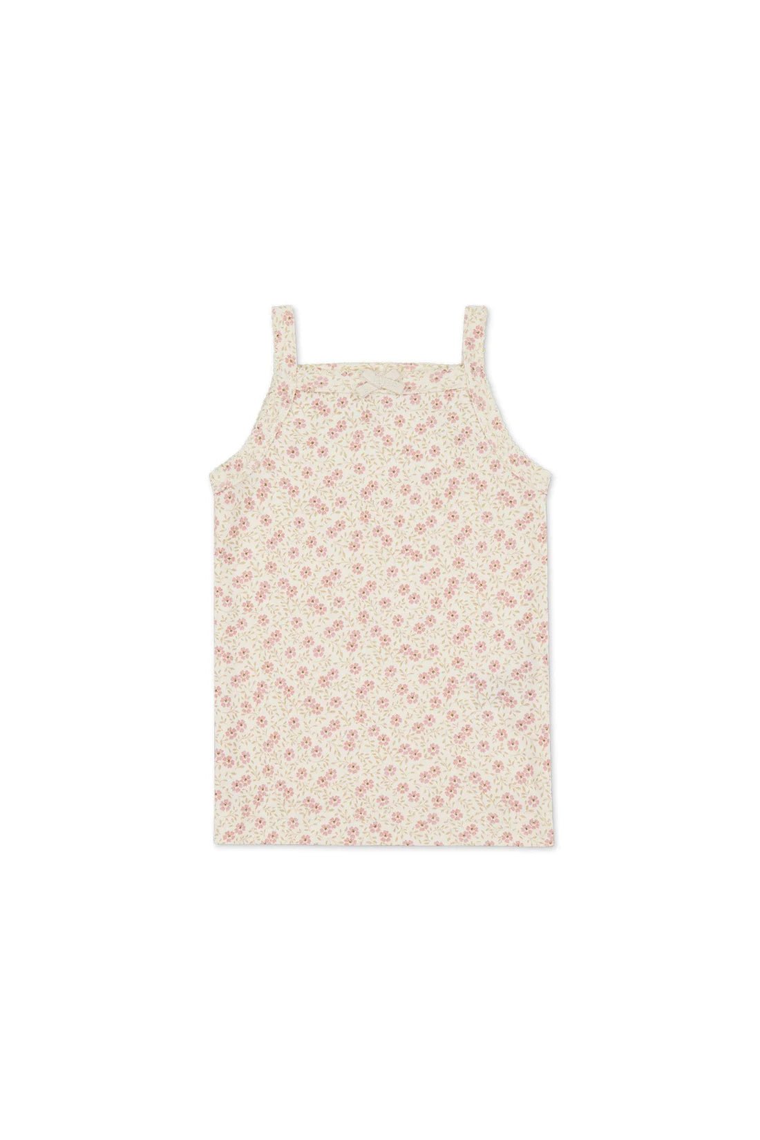 Jamie Kay Organic Cotton Singlet - Emmy Egret - Aster & Ruby