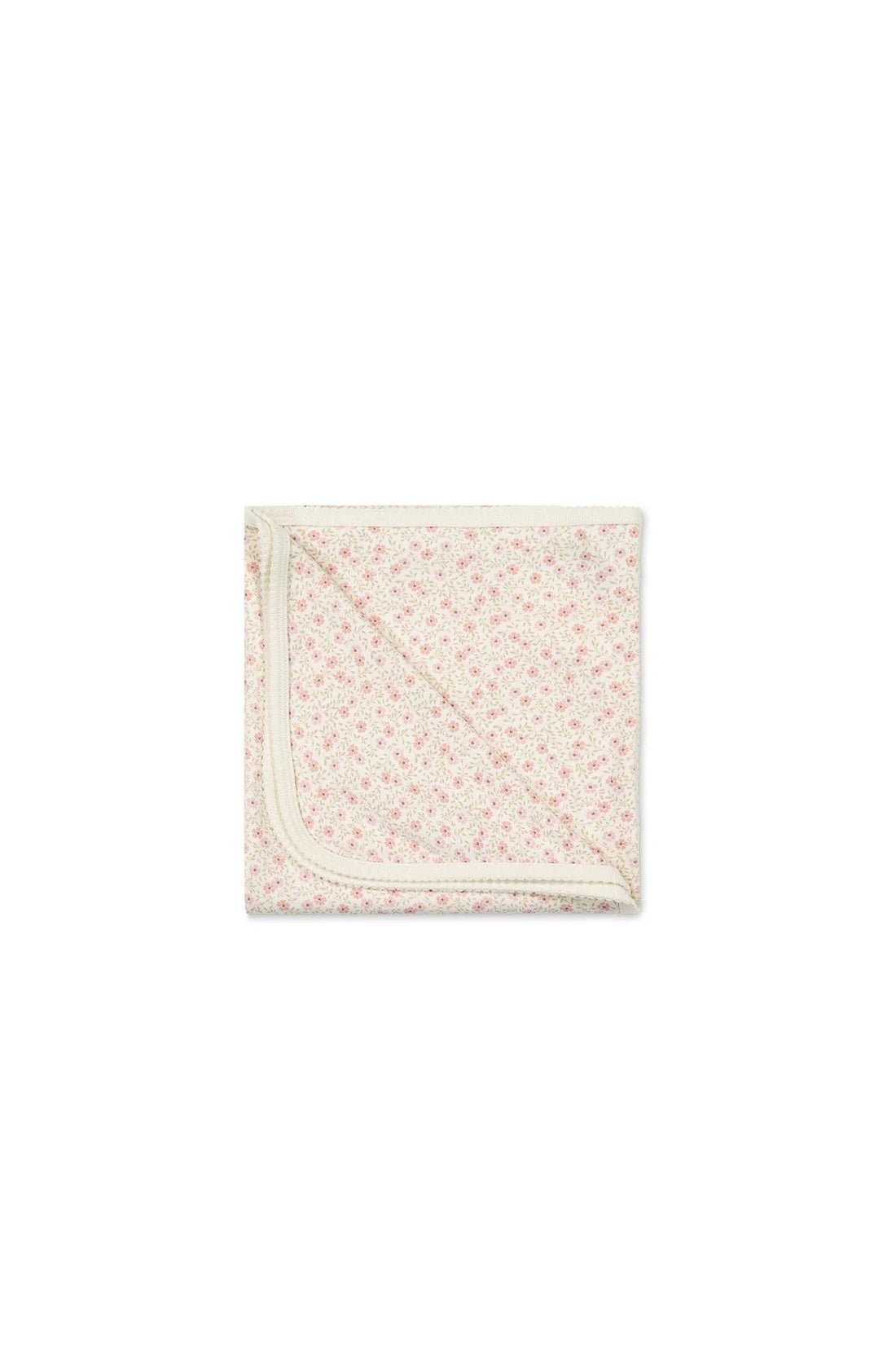 Jamie Kay Organic Cotton Wrap Blanket - Emmy Egret - Aster & Ruby