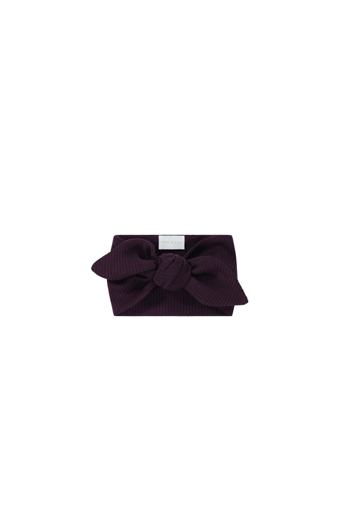 Jamie Kay Organic Modal Headband Fig-Aster & Ruby