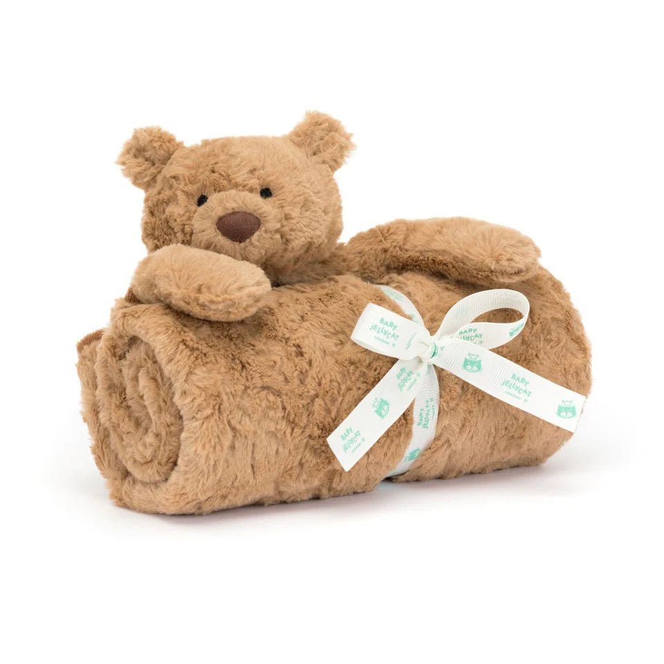 Jellycat Bartholomew Bear Blankie - Aster & Ruby